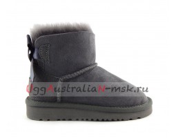 UGG KIDS MINI BAILEY BOW II GREY