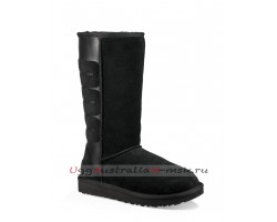 UGG CLASSIC TALL RUBBER BOOT BLACK