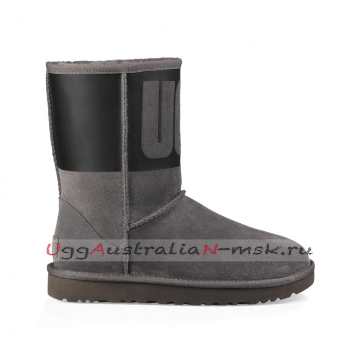 classic short ugg rubber boot