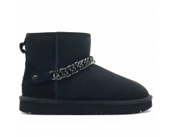 UGG CLASSIC MINI ZANOTTI BLACK