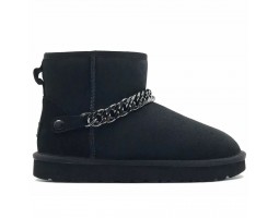 UGG CLASSIC MINI ZANOTTI BLACK