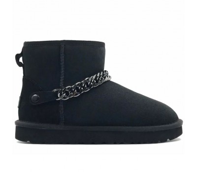 UGG CLASSIC MINI ZANOTTI BLACK