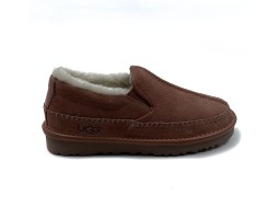 UGG STITCH SLIP ON CHOCOLATE