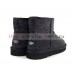 UGG CLASSIC MINI SEREIN BLACK