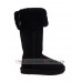 UGG BOOTS OVER THE KNEE BAILEY BUTTON II BLACK