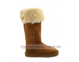 UGG BOOTS OVER THE KNEE BAILEY BUTTON II CHESTNUT