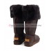 UGG BOOTS OVER THE KNEE BAILEY BUTTON II CHOCOLATE