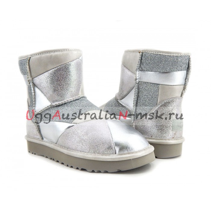 glitter patchwork uggs