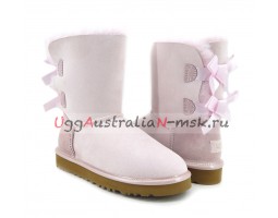 UGG BAILEY BOW II METALLIC SEASHE PINK