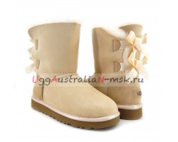 UGG BAILEY BOW II METALLIC SLATE