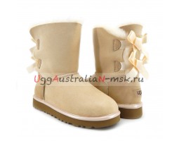 UGG BAILEY BOW II METALLIC SLATE