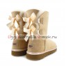 UGG BAILEY BOW II METALLIC SLATE