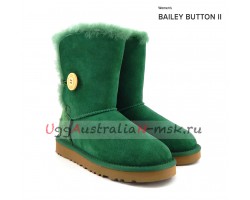 UGG BAILEY BUTTON SHORT II GREEN