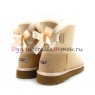 UGG MINI BAILEY BOW II METALLIC SLATE