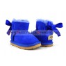 UGG FOR BABIES BAILEY BOW ELECTRIC BLUE