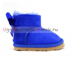 UGG FOR BABIES BAILEY BOW ELECTRIC BLUE