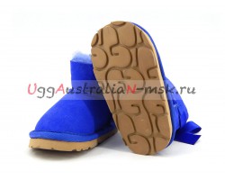 UGG FOR BABIES BAILEY BOW ELECTRIC BLUE