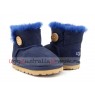 UGG FOR BABIES BAILEY BUTTON NAVY