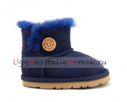 UGG FOR BABIES BAILEY BUTTON NAVY