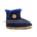 UGG FOR BABIES BAILEY BUTTON NAVY