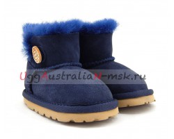 UGG FOR BABIES BAILEY BUTTON NAVY