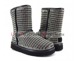 UGG CLASSIC SHORT PEARL BLACK