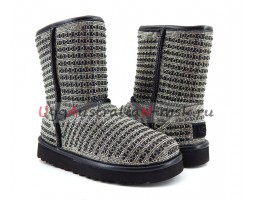 UGG CLASSIC SHORT PEARL BLACK