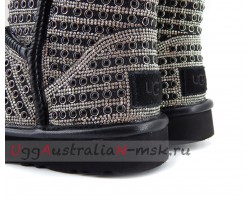 UGG CLASSIC SHORT PEARL BLACK