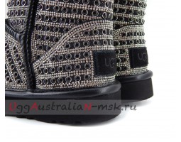 UGG CLASSIC SHORT PEARL BLACK