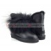 UGG IRINA FUR GUN II METALLIC BLACK