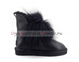 UGG IRINA FUR GUN II METALLIC BLACK