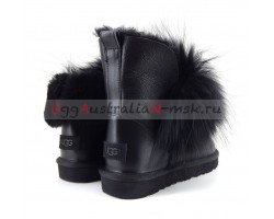 UGG IRINA FUR GUN II METALLIC BLACK