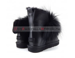 UGG IRINA FUR GUN II METALLIC BLACK