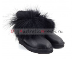 UGG IRINA FUR GUN II METALLIC BLACK