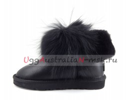 UGG IRINA FUR GUN II METALLIC BLACK