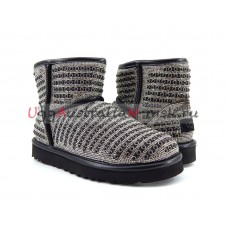 UGG MINI SHORT PEARL BLACK