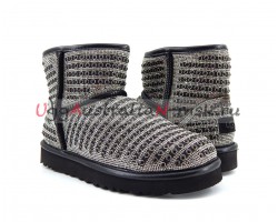 UGG MINI SHORT PEARL BLACK