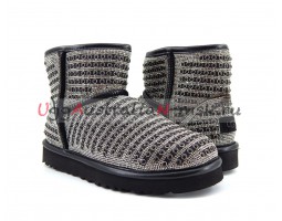UGG MINI SHORT PEARL BLACK
