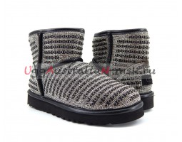 UGG MINI SHORT PEARL BLACK