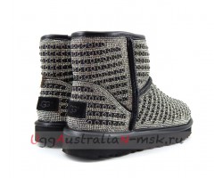 UGG MINI SHORT PEARL BLACK