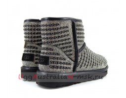 UGG MINI SHORT PEARL BLACK