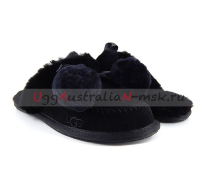 UGG SLIPPER HAFNIR BLACK