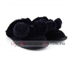 UGG SLIPPER HAFNIR BLACK