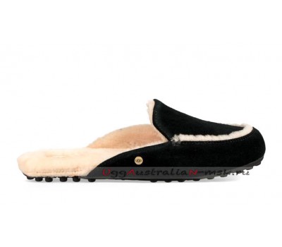 UGG LANE SLIP-ON LOAFER BLACK