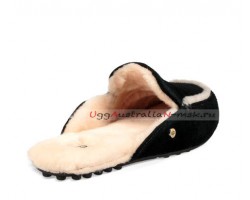 UGG LANE SLIP-ON LOAFER BLACK