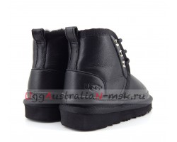 UGG KIDS BOOTS NEUMEL METALLIC BLACK