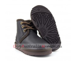 UGG KIDS BOOTS NEUMEL METALLIC CHOCOLATE