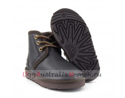 UGG KIDS BOOTS NEUMEL METALLIC CHOCOLATE