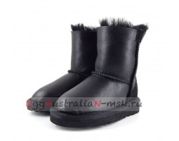 UGG KIDS ONE ZIP METALLIC BLACK