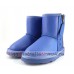 UGG KIDS ONE ZIP METALLIC BLUE WAVE